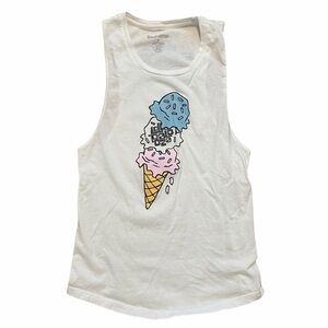 Lollapalooza 2017 ice cream tank‎ top
